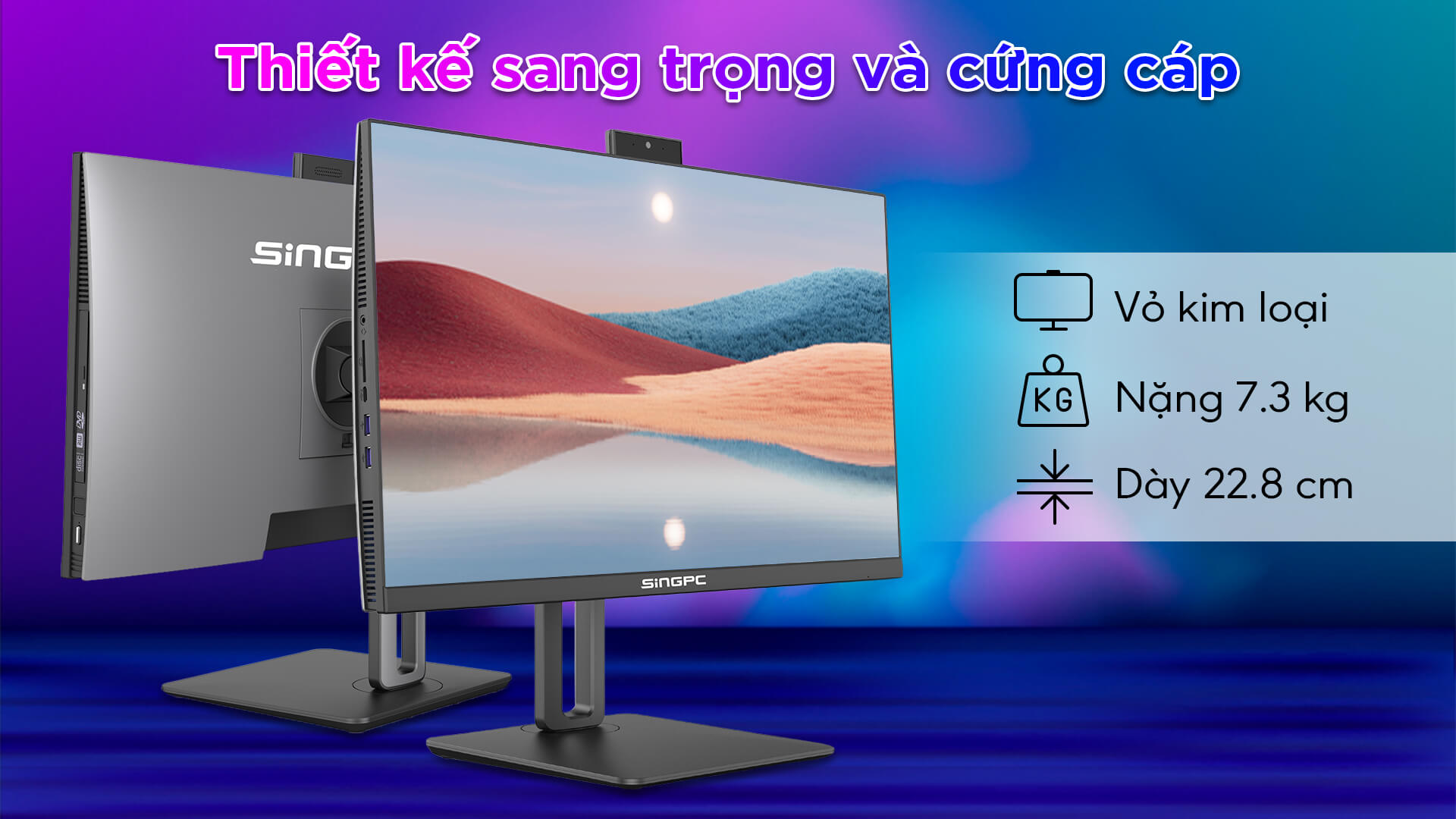 Máy tính AIO SingPC 24E